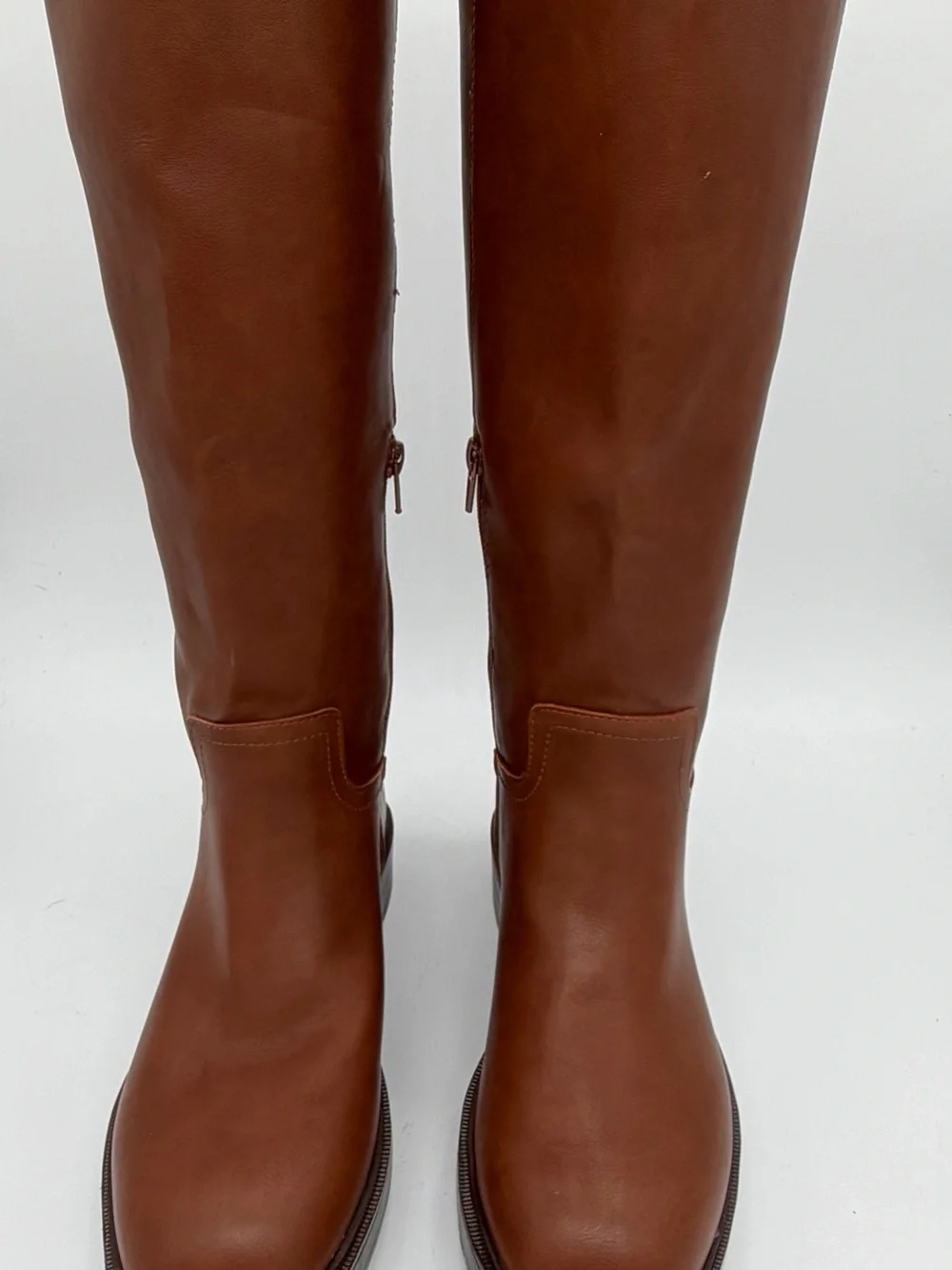 Dolce Vita Women's Over-The-Knee Cognac Leather Boots